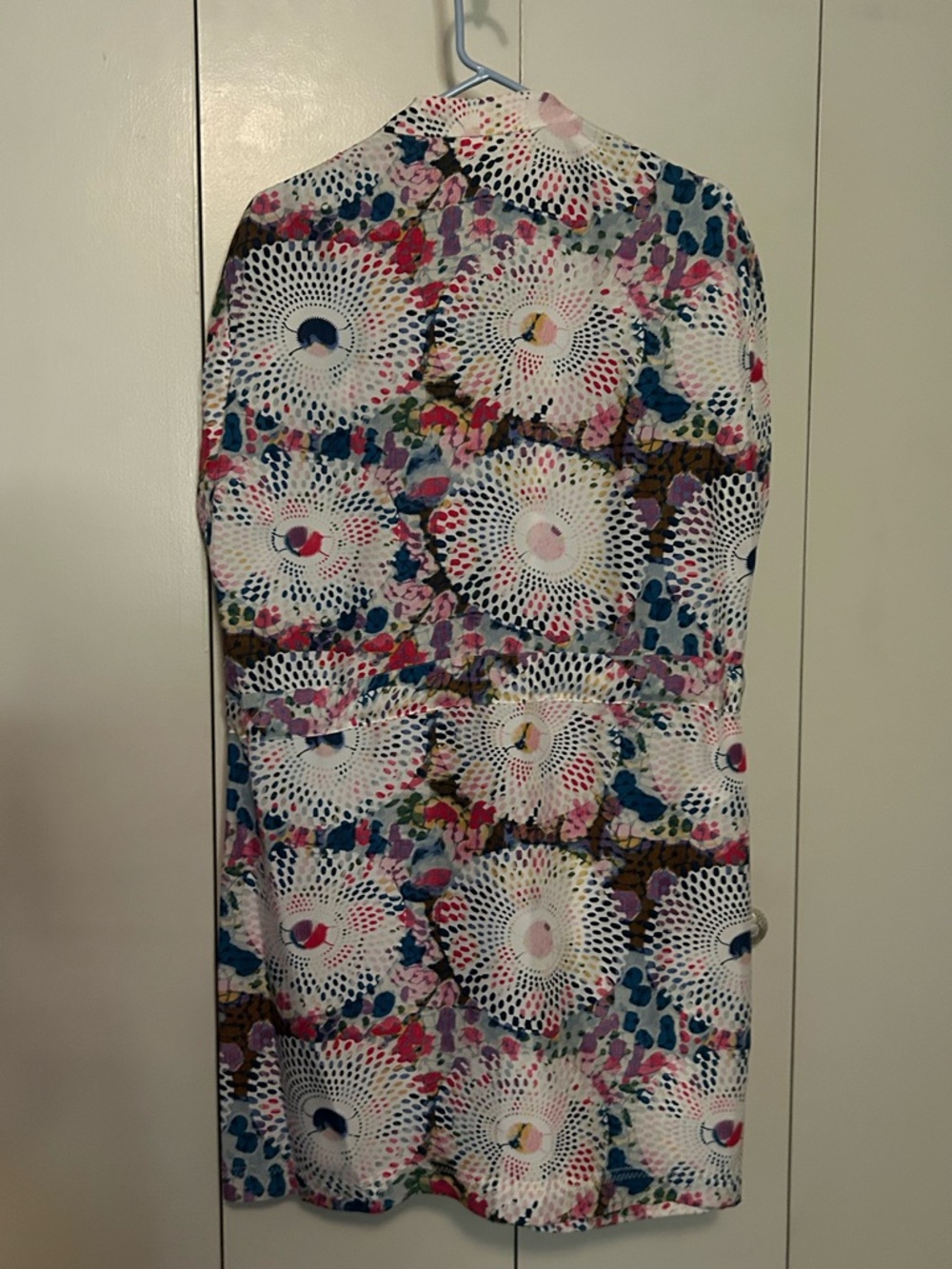 Silk RACHEL Rachel Roy Multicolor Print Dress - Picture 3 of 5
